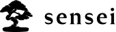 sensei black logo